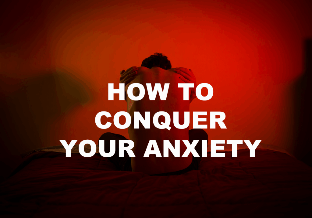 This image is going to be used as a featured image for a post on anxiety