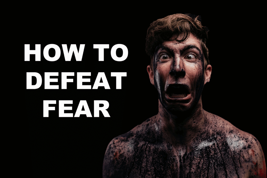 This image is going to be used a featured image on fear